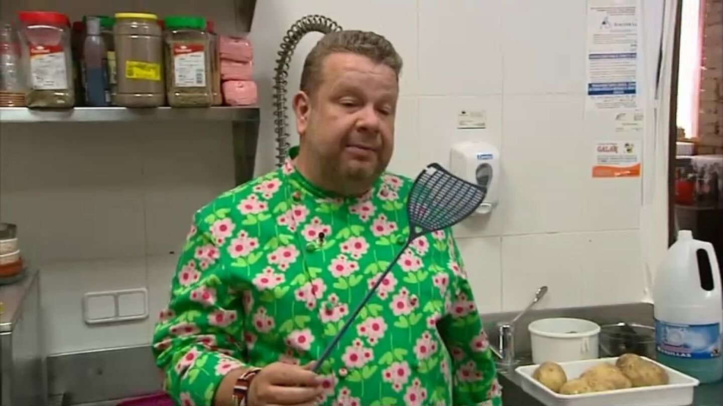 Alberto Chicote recurre al matamoscas