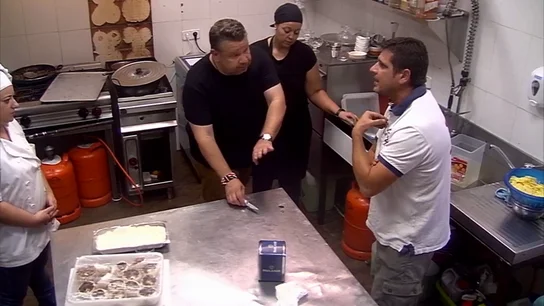 Alberto Chicote quita del medio los cuchillos Alberto Chicote quita del medio los cuchillos