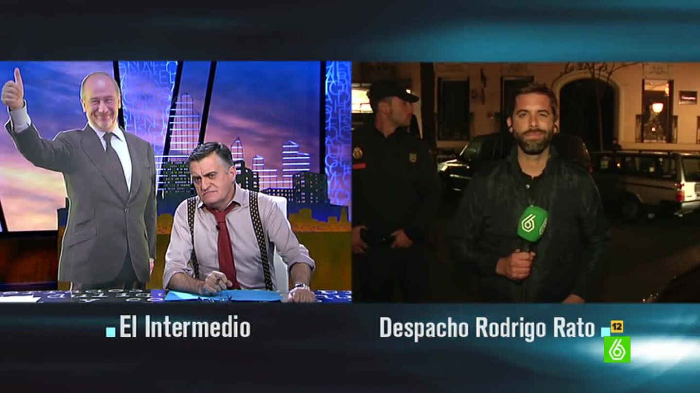 Continua el registro en el despacho de Rodrigo Rato donde se encuentra Jos&eacute; Y&eacute;lamo