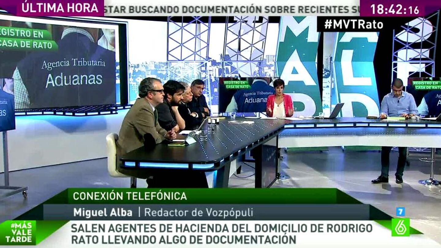 Miguel &Aacute;ngel Alba, En caso de encontrar alguna prueba delictiva, Rato podr&iacute;a ser detenido en el momento"