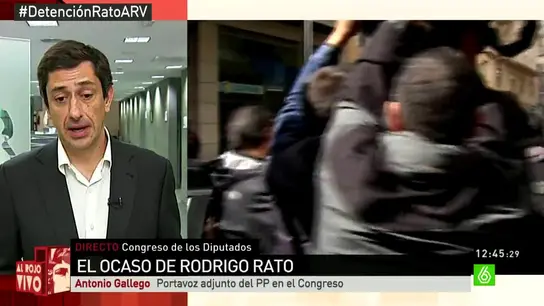Antonio Gallego, portavoz adjunto del PP Antonio Gallego, portavoz adjunto del PP