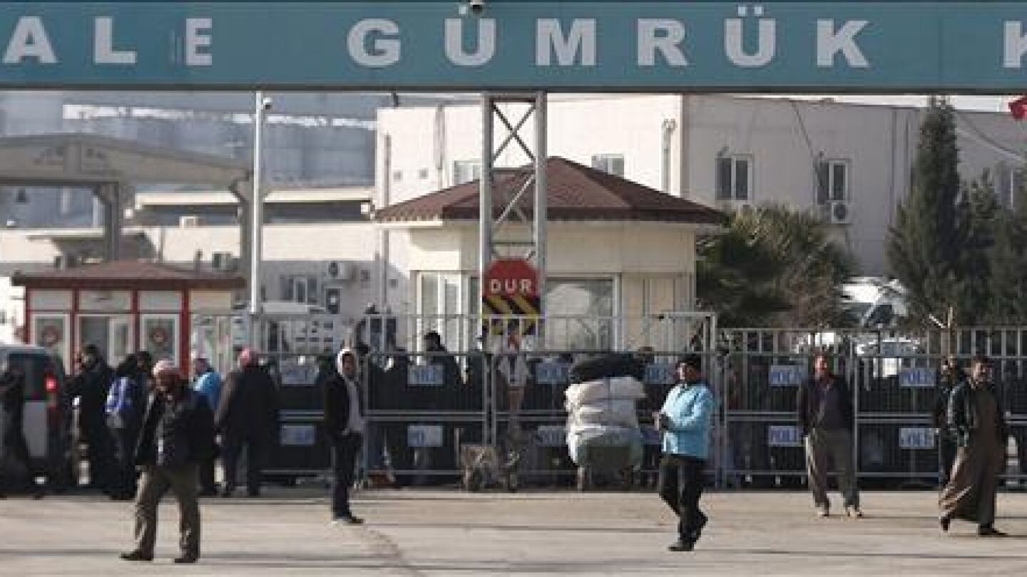 Frontera de Turqu&iacute;a con Siria