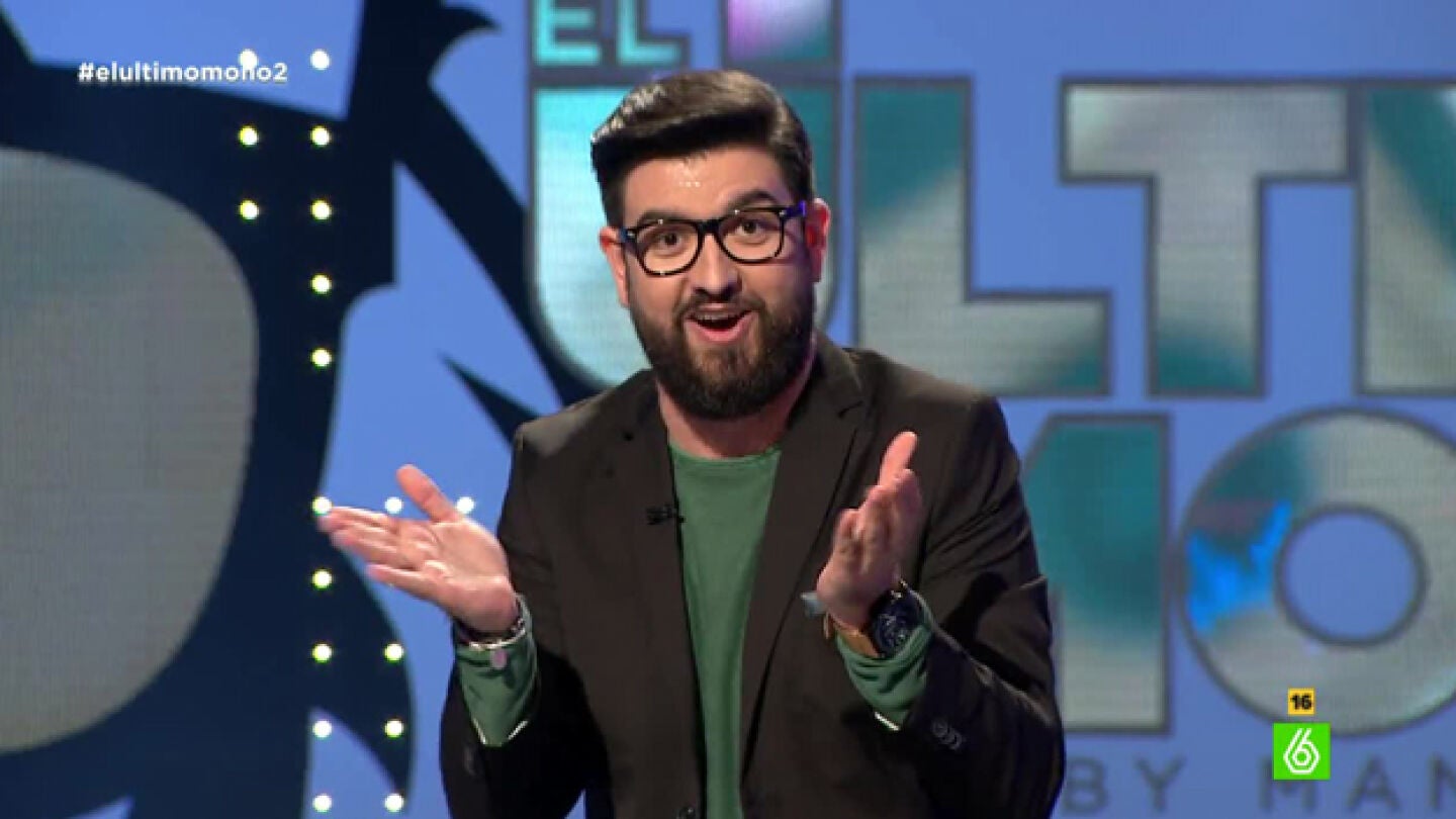 Manu S&aacute;nchez, en su mon&oacute;logo en 'El &Uacute;ltimo Mono'