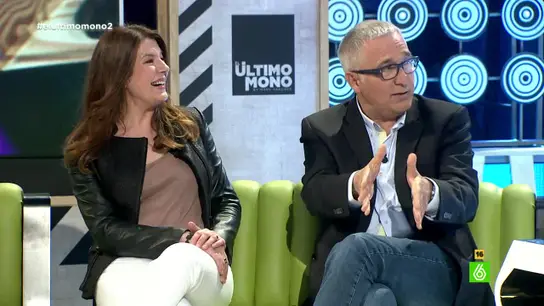 Xavier Sardá junto a Valérie Tasso Xavier Sardá junto a Valérie Tasso