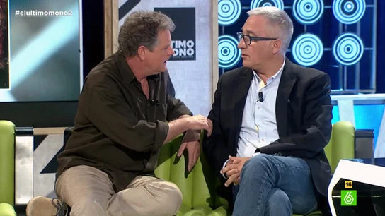 Juan Luis Cano, junto a Xavier Sardá Juan Luis Cano, junto a Xavier Sardá