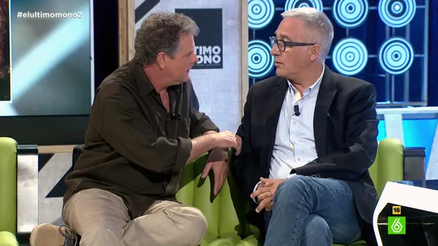 Juan Luis Cano, junto a Xavier Sardá