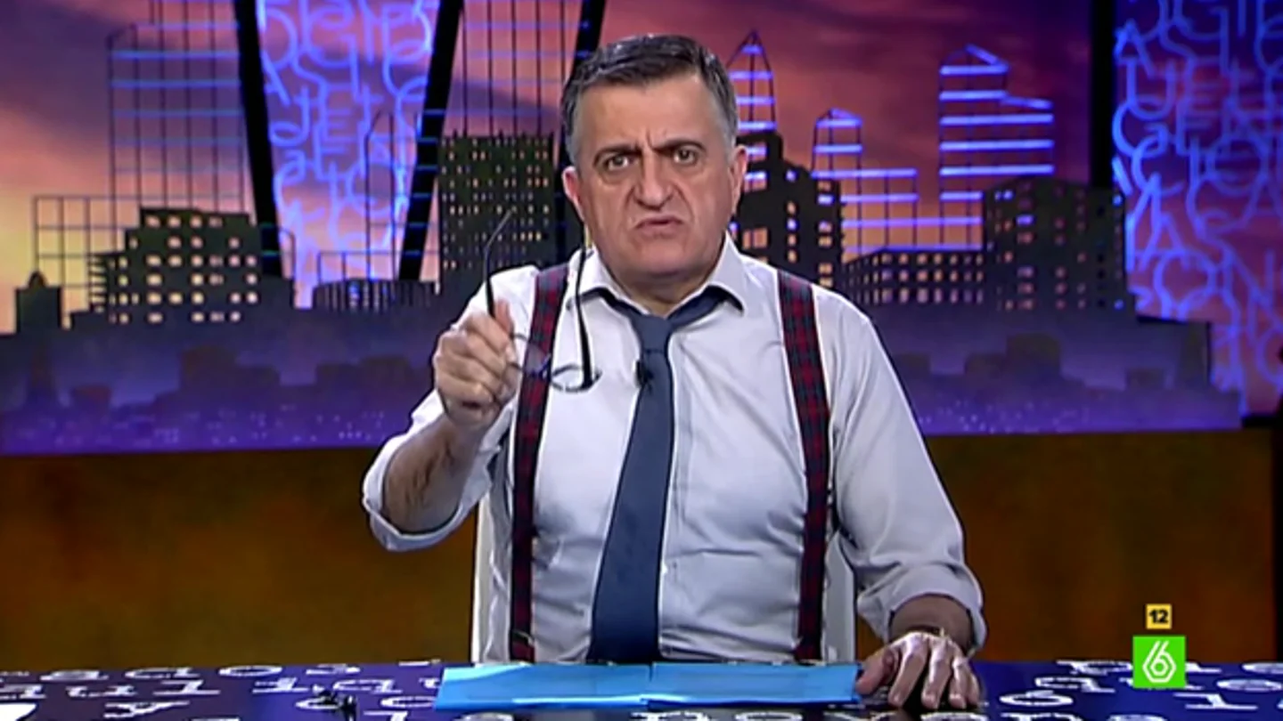 El Gran Wyoming, en 'El Intermedio' El Gran Wyoming, en 'El Intermedio'