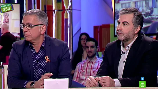 Juan Ramón Lucas y Carlos Alsina, en ‘Zapeando’ Juan Ramón Lucas y Carlos Alsina, en ‘Zapeando’