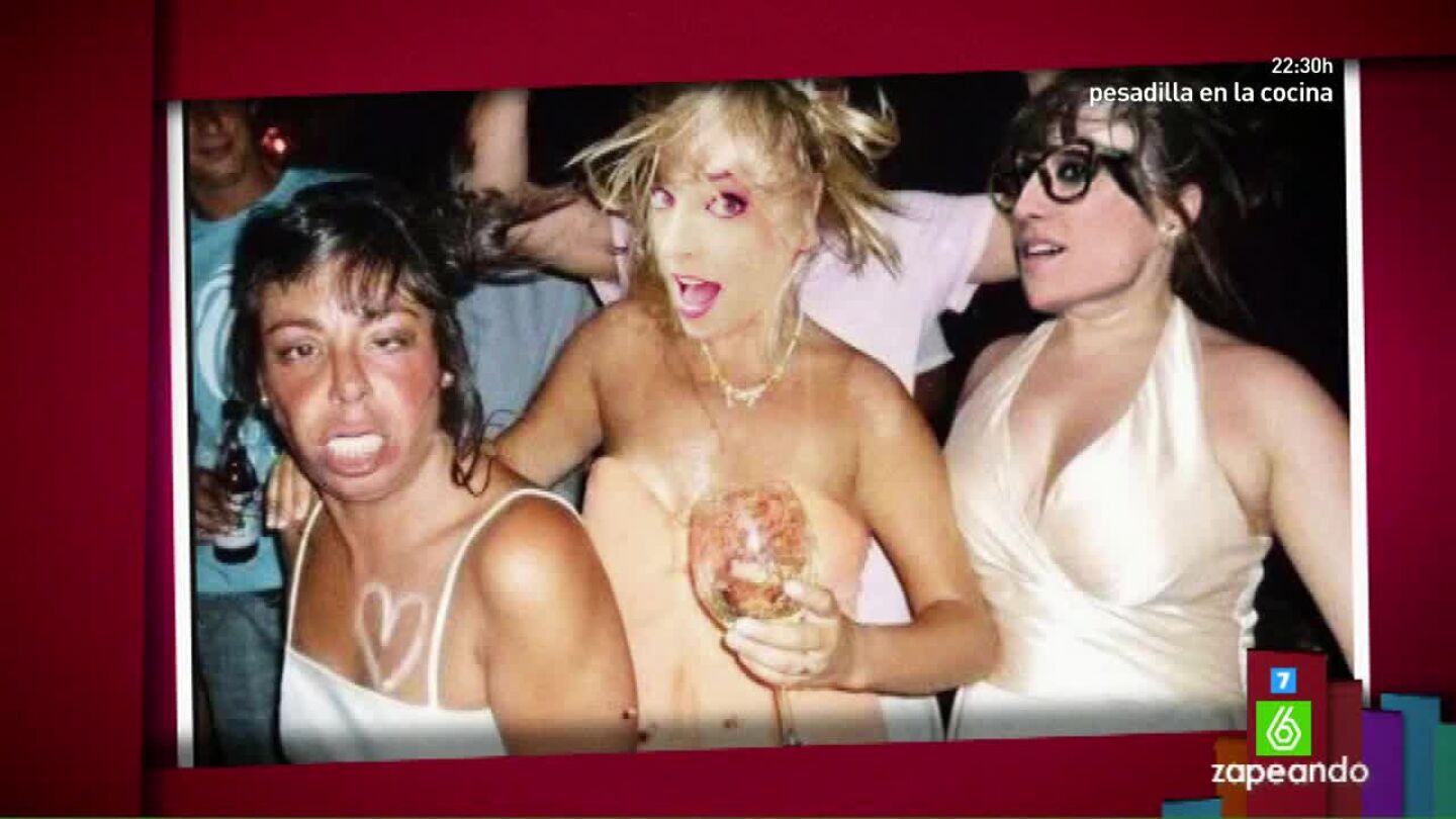 Los 'zapeadores' muestran sus fotos despu&eacute;s de sobrevivir a una despedida de soltera