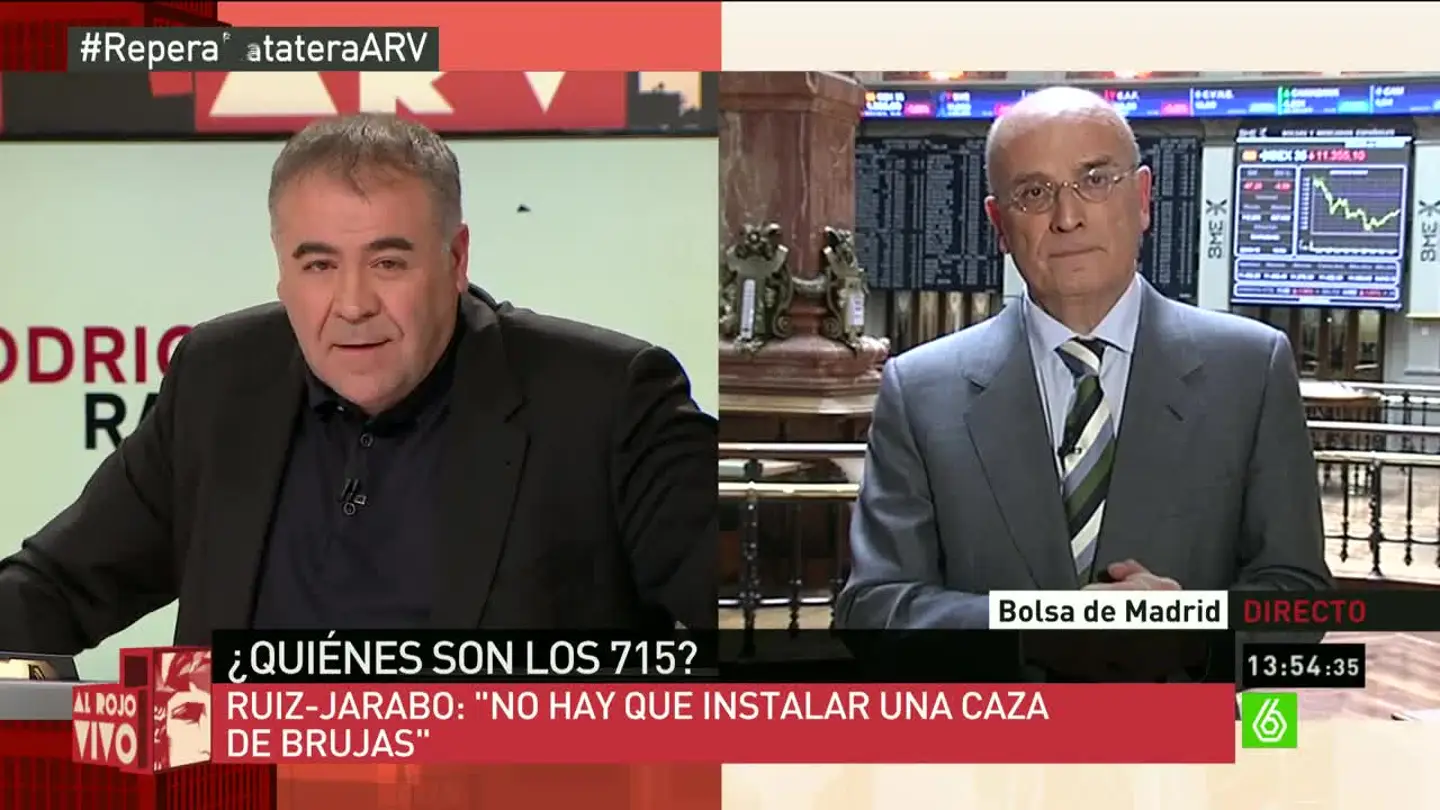 Ruiz-Jarabo, en 'Al Rojo Vivo' Ruiz-Jarabo, en 'Al Rojo Vivo'