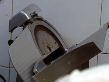 La máquina que corta fiambre de 'Le Terrazze' La máquina que corta fiambre de 'Le Terrazze'