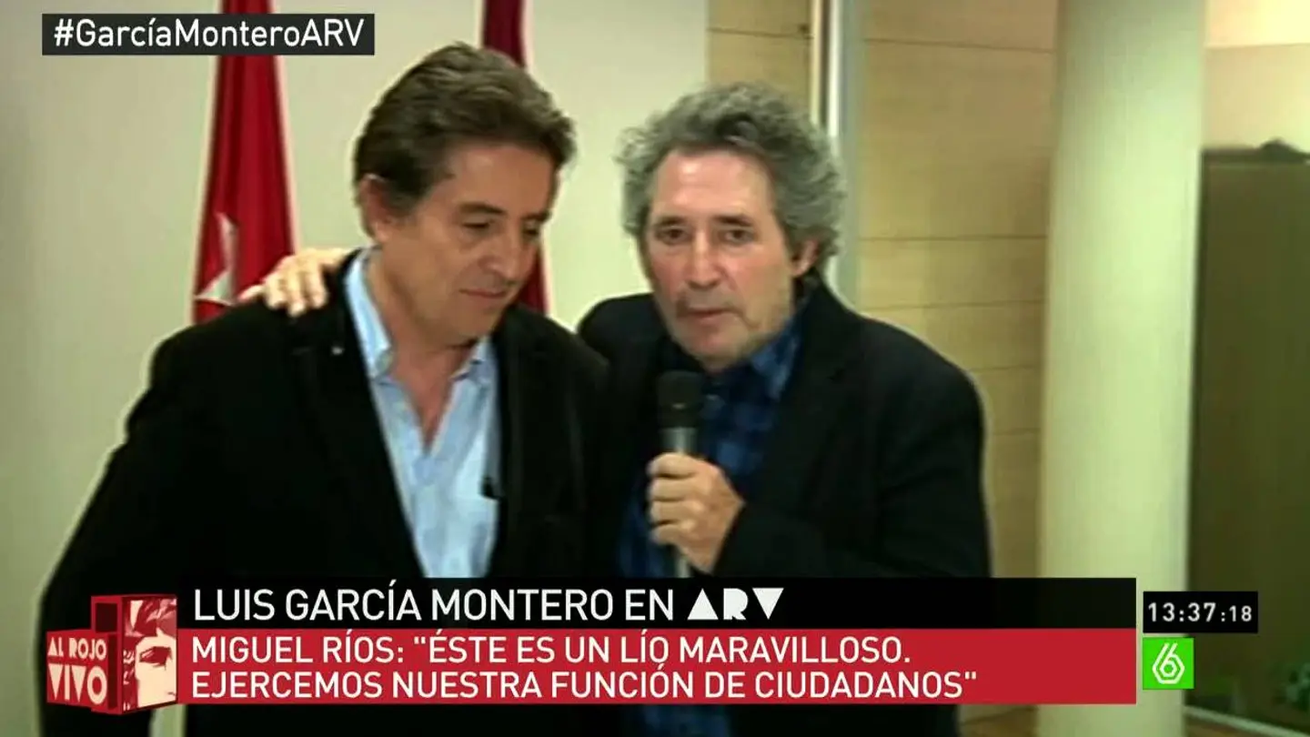 Miguel Riíos y García Montero en ARV Miguel Riíos y García Montero en ARV