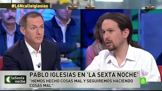 Pablo Iglesias: "Seguramente, hemos hecho cosas mal porque somos humanos, pero hemos devuelto la ilusión" Pablo Iglesias: "Seguramente, hemos hecho cosas mal porque somos humanos, pero hemos devuelto la ilusión"