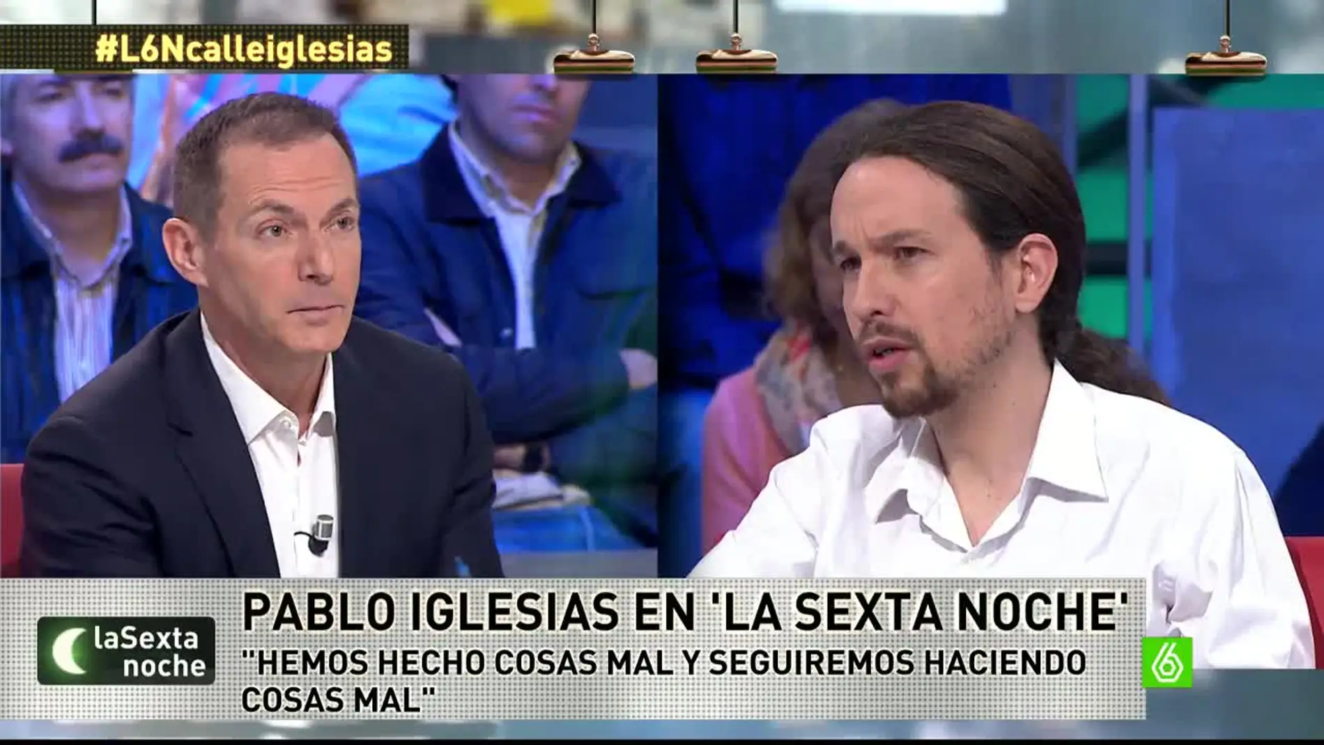 Pablo Iglesias: "Seguramente, hemos hecho cosas mal porque somos humanos, pero hemos devuelto la ilusión"