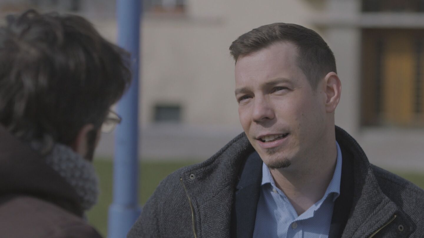 Alexis Mundt y Jordi &Eacute;vole en 'Salvados'