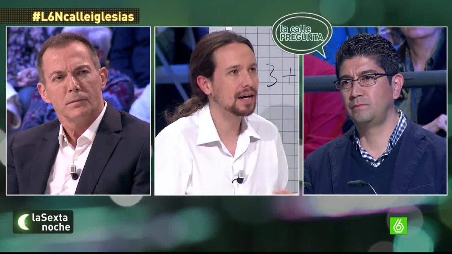 Pablo Iglesias: "Cualquier persona que viva en Espa&ntilde;a debe tener derecho a las condiciones m&iacute;nimas de existencia"