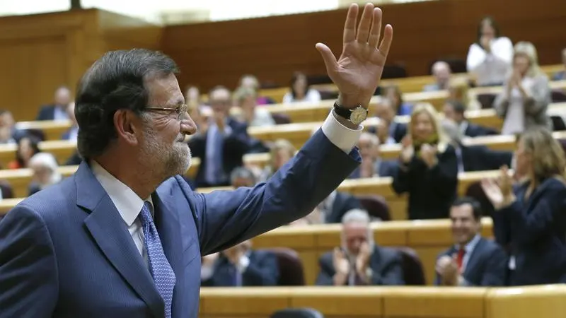 Mariano Rajoy desea muchos años en la oposición al PSOE para no hundir el país Mariano Rajoy desea muchos años en la oposición al PSOE para no hundir el país