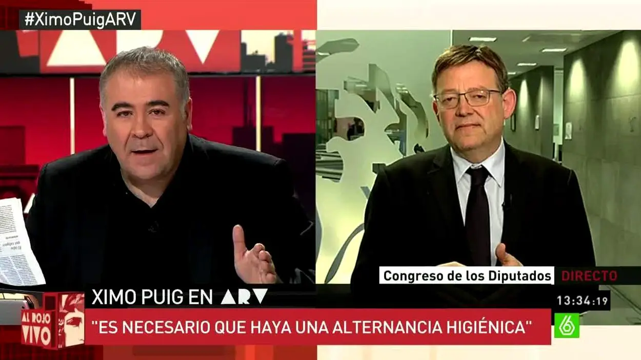 Ximo Puig en ARV