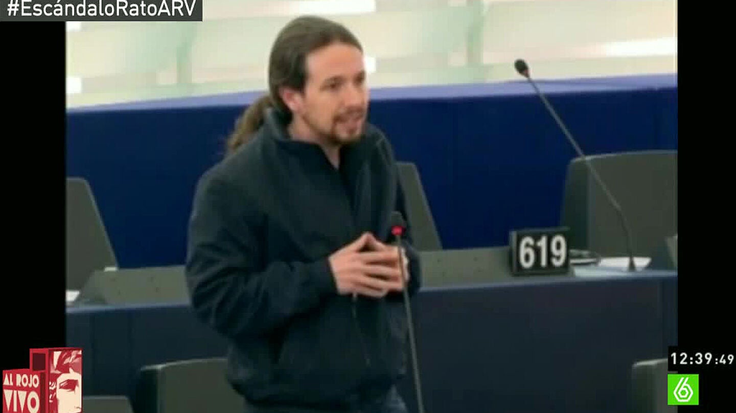 Pablo Iglesias en Bruselas