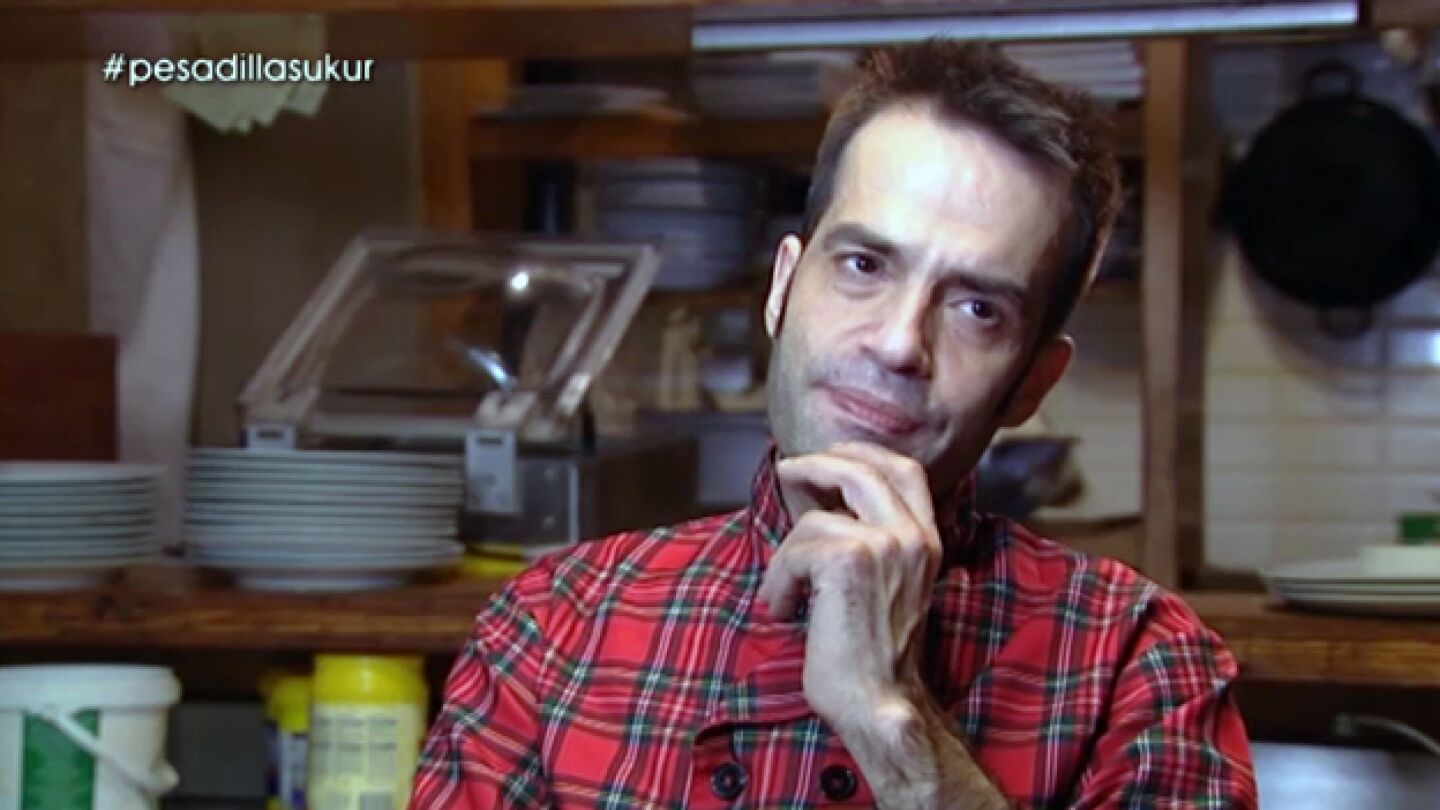 Mart&iacute;nez habla de Chicote en 'Pesadilla en la cocina'