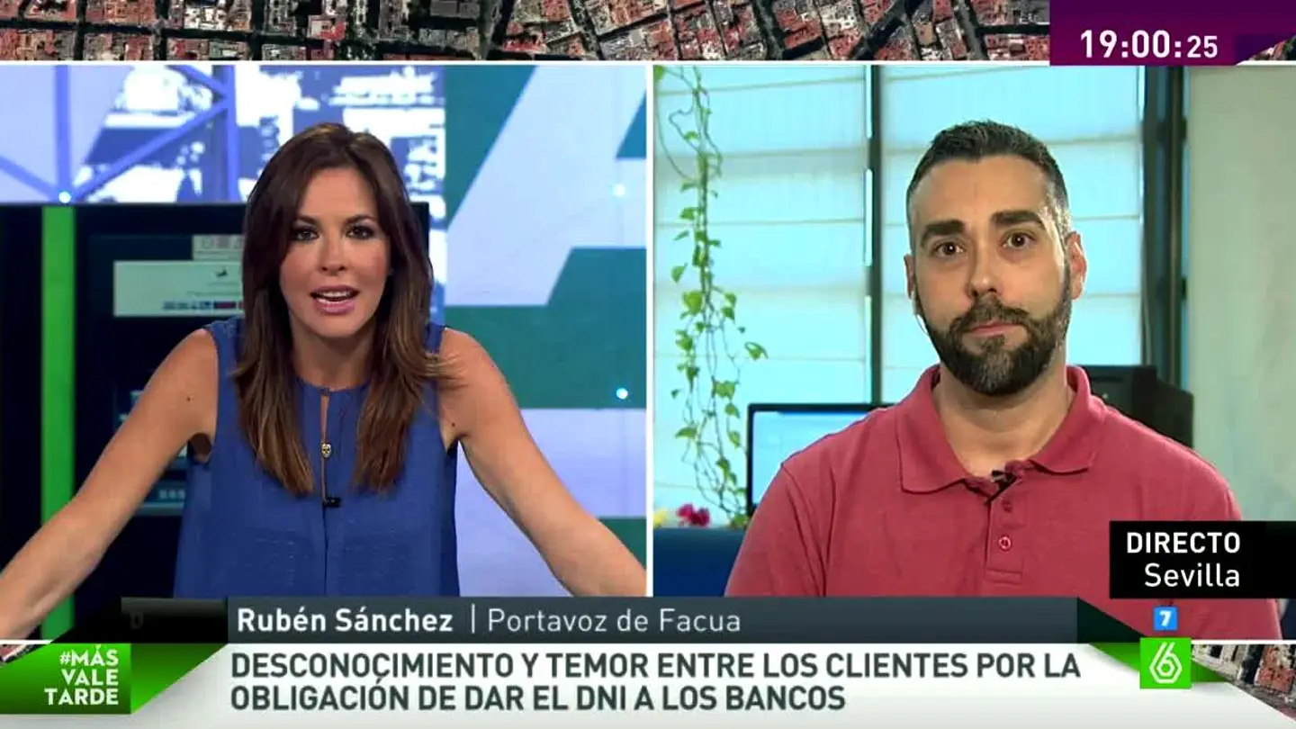 Rubén Sánchez, portavoz de Facua Rubén Sánchez, portavoz de Facua
