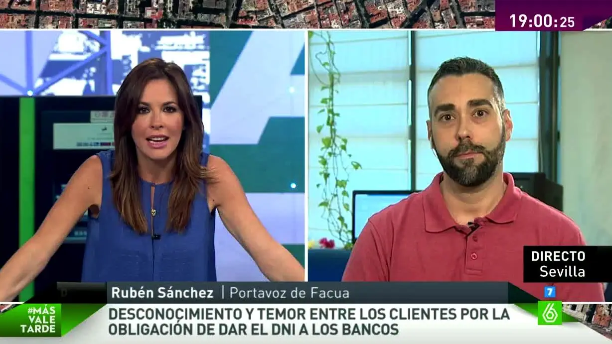 Rubén Sánchez, portavoz de Facua Rubén Sánchez, portavoz de Facua