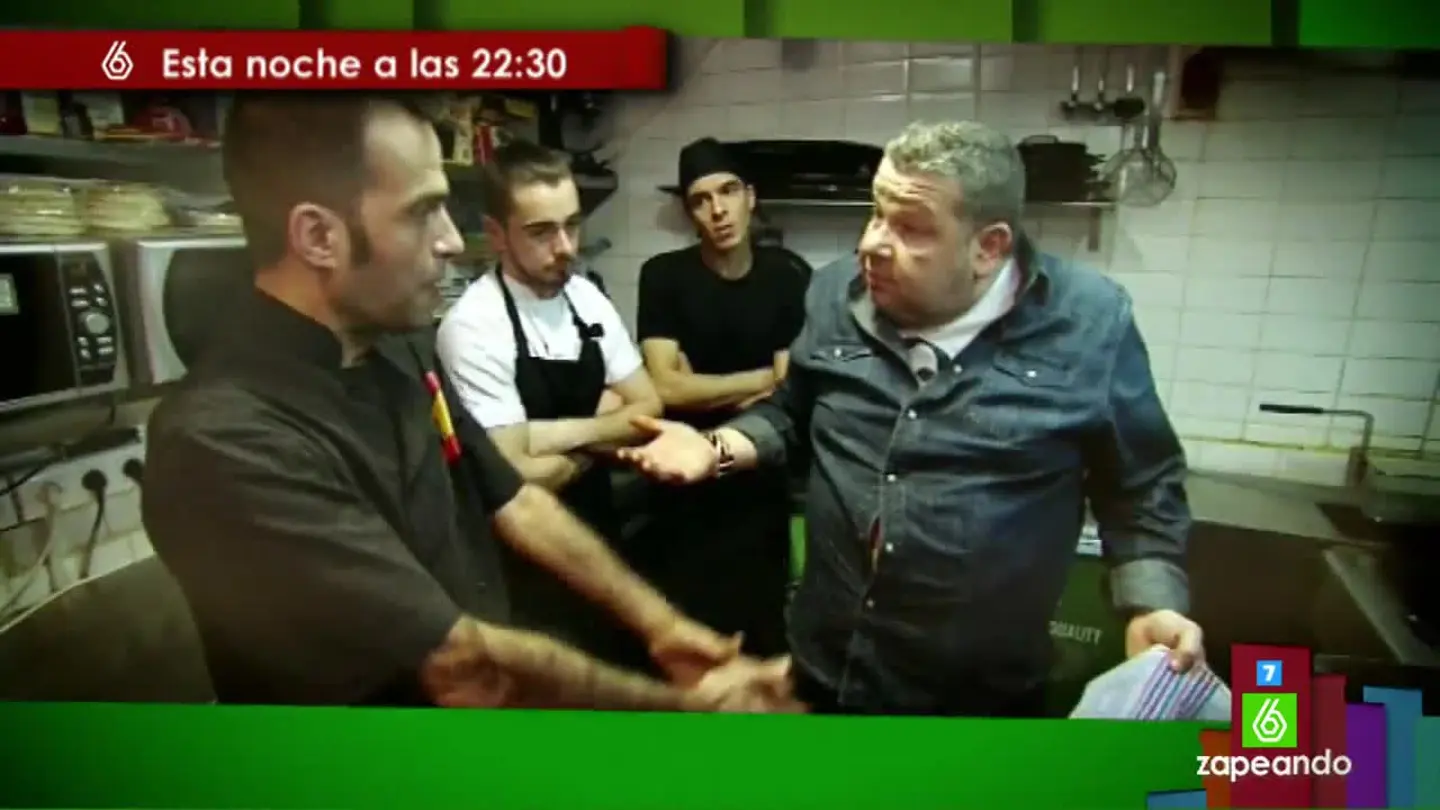 Los 'zapeadores' temen por la paciencia de Alberto Chicote Los 'zapeadores' temen por la paciencia de Alberto Chicote