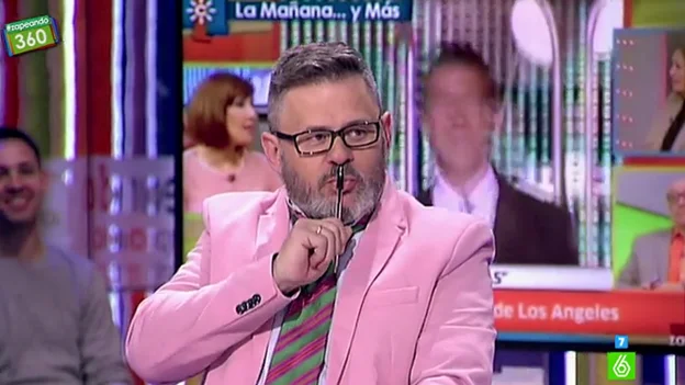 El profesor Cifras en 'Zapeando' El profesor Cifras en 'Zapeando'