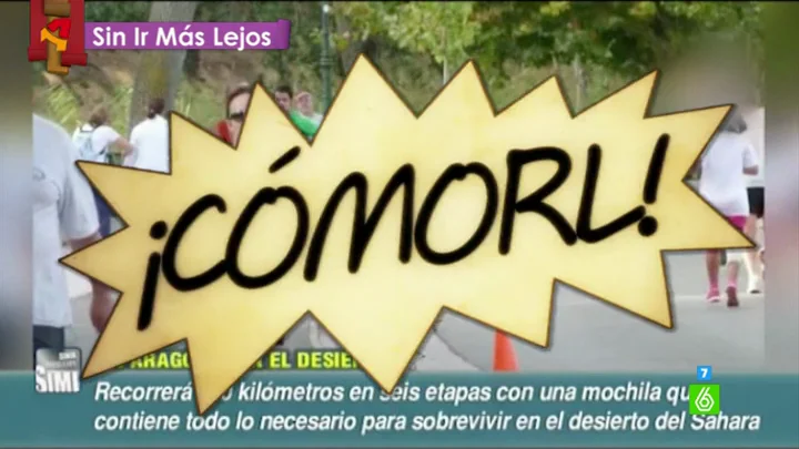 El ‘¡Cómorl!’ de la televisión de Aragón El ‘¡Cómorl!’ de la televisión de Aragón