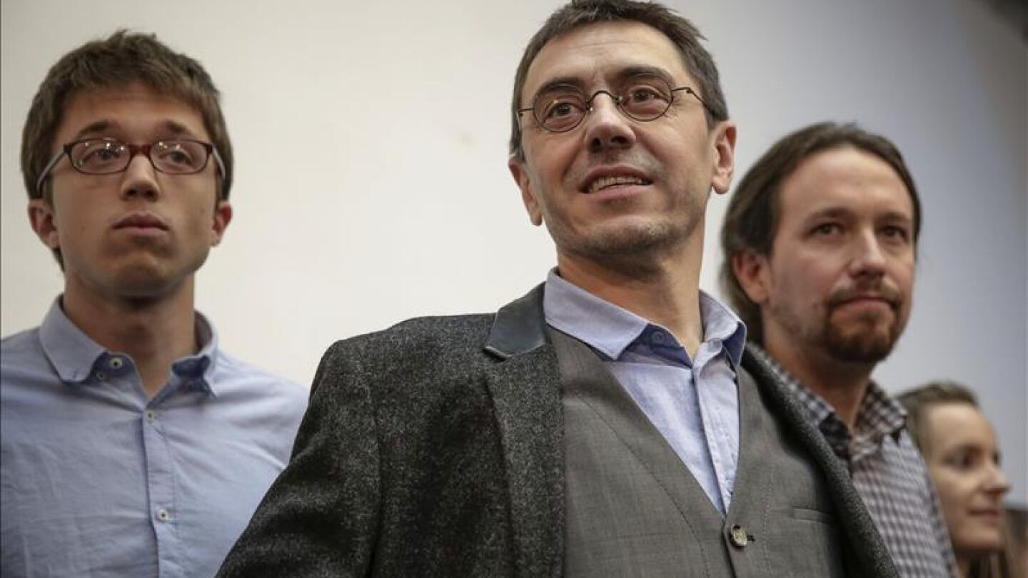 El ya exn&uacute;mero tres de Podemos, Juan Carlos Monedero