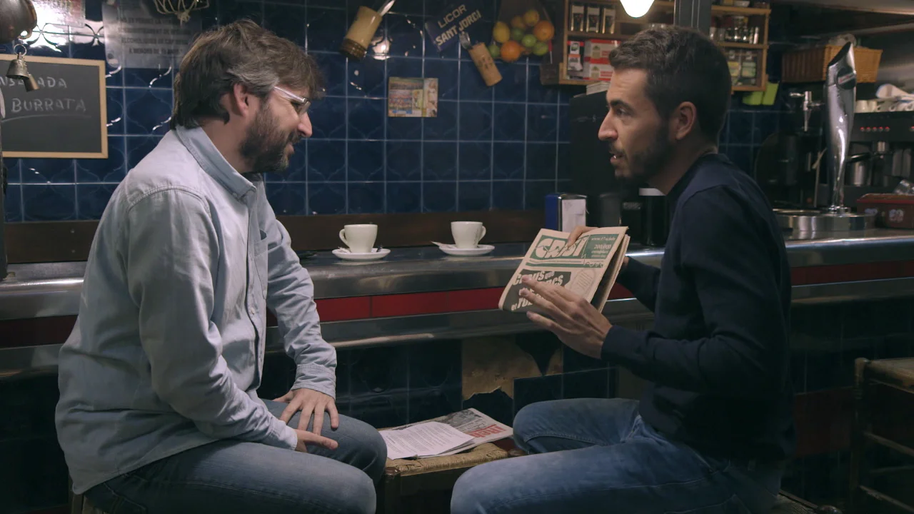 Jordi Évole y Jesús García en 'Salvados' Jordi Évole y Jesús García en 'Salvados'