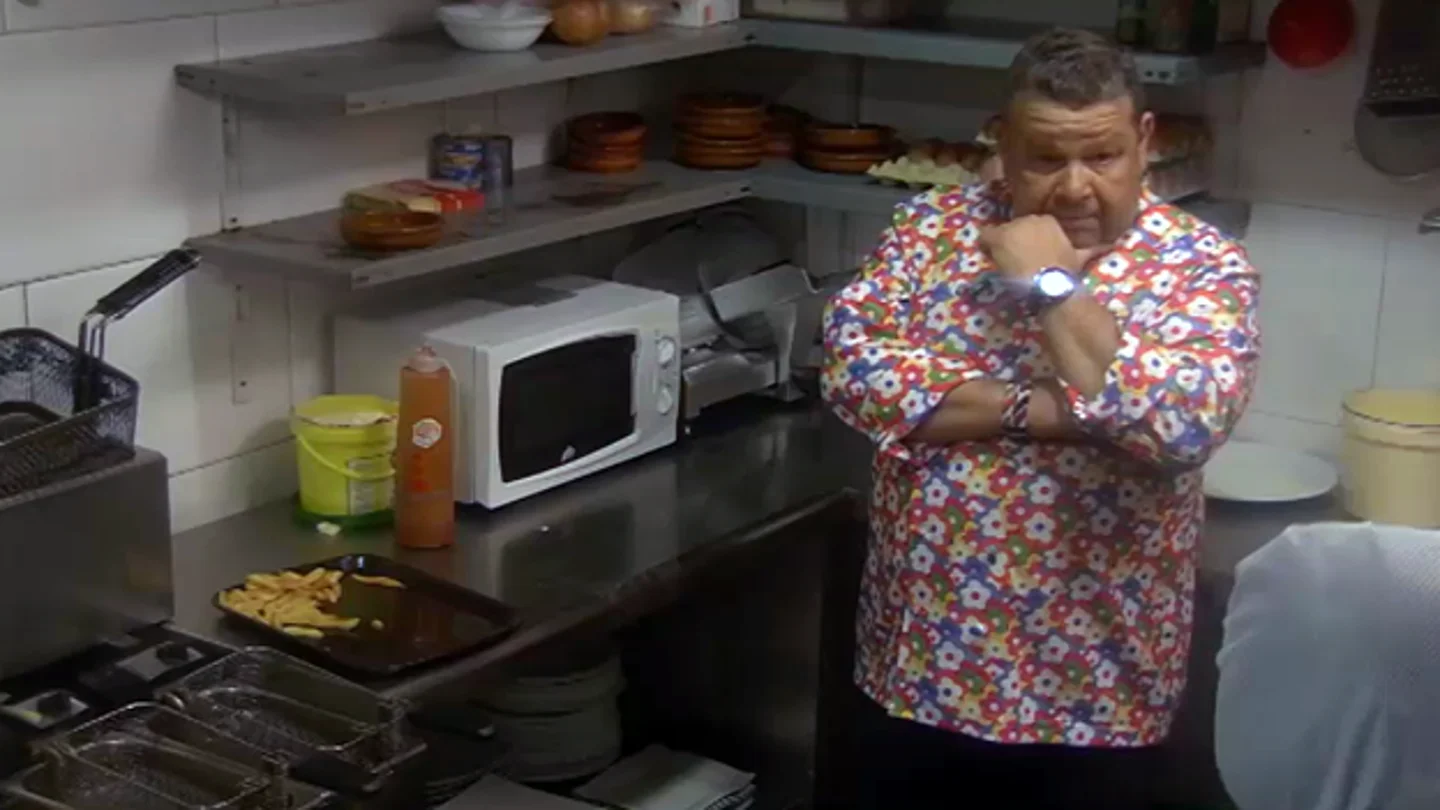 Alberto Chicote se queda sin palabras durante un servicio Alberto Chicote se queda sin palabras durante un servicio