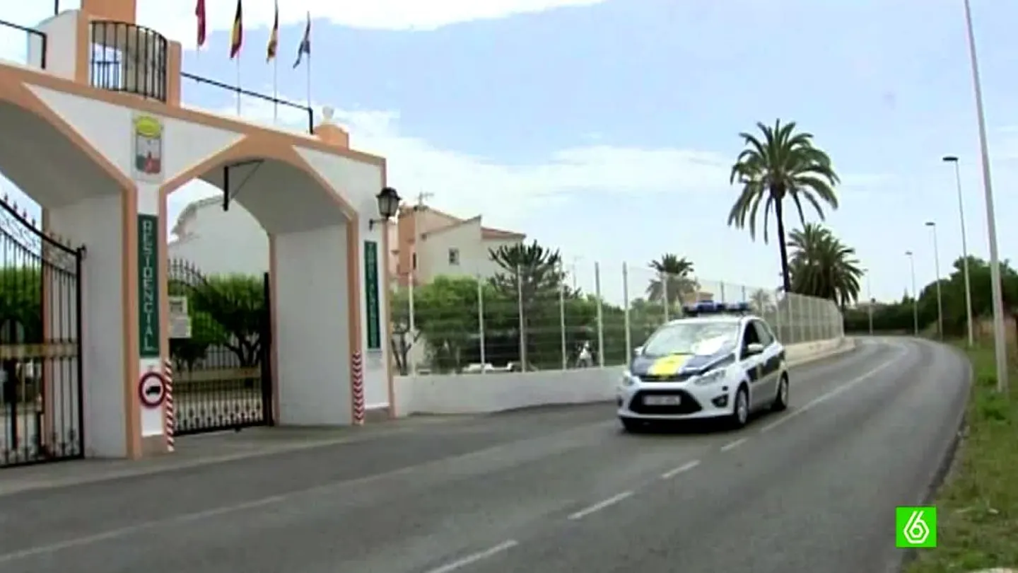 Lugar del suceso en Torrevieja Lugar del suceso en Torrevieja