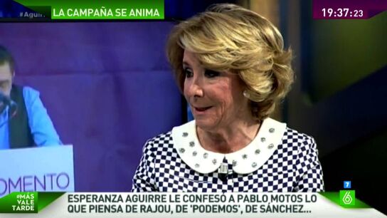 Esperanza Aguirre en El Hormiguero