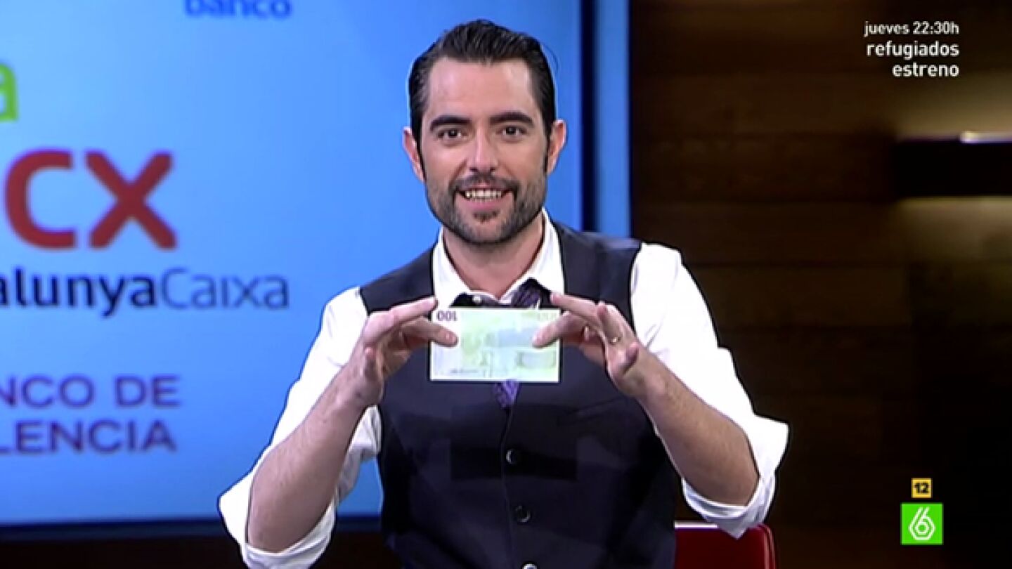 Dani Mateo pone un ejemplo gr&aacute;fico en 'El Intermedio'