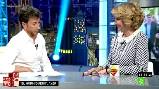Esperanza Aguirre en El Hormiguero Esperanza Aguirre en El Hormiguero