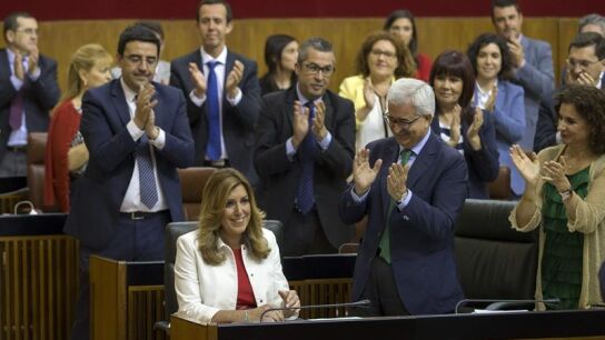 Susana D&iacute;az en el Parlamento andaluz