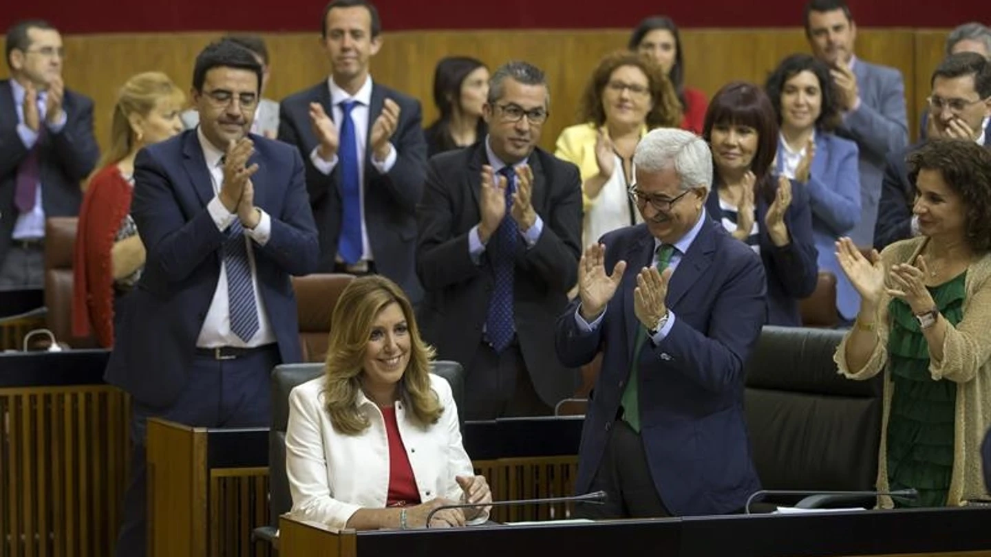 Susana Díaz en el Parlamento andaluz Susana Díaz en el Parlamento andaluz