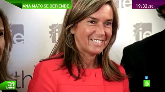 Ana Mato ante los medios Ana Mato ante los medios
