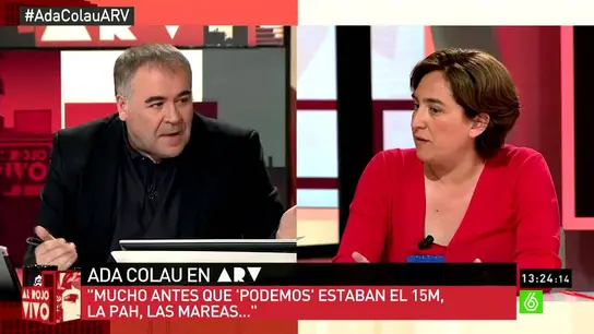 Ada Colau en ARV Ada Colau en ARV