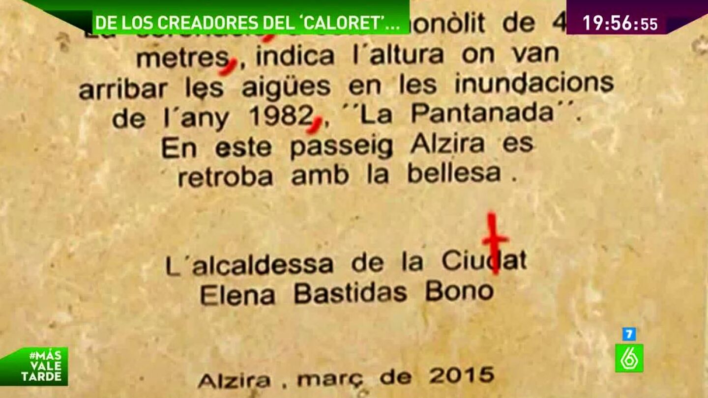 Monolito con faltas