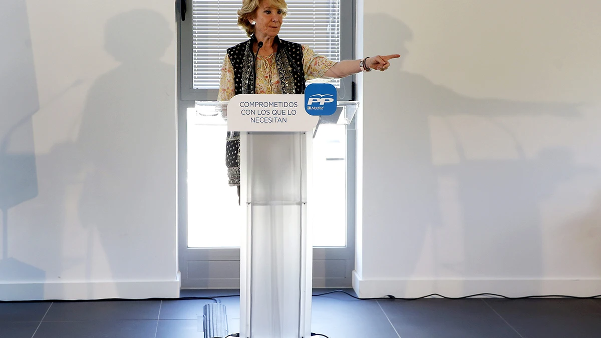 Esperanza Aguirre, candidata a la Alcaldía de Madrid Esperanza Aguirre, candidata a la Alcaldía de Madrid