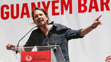  El secretario general de Podemos, Pablo Iglesias
