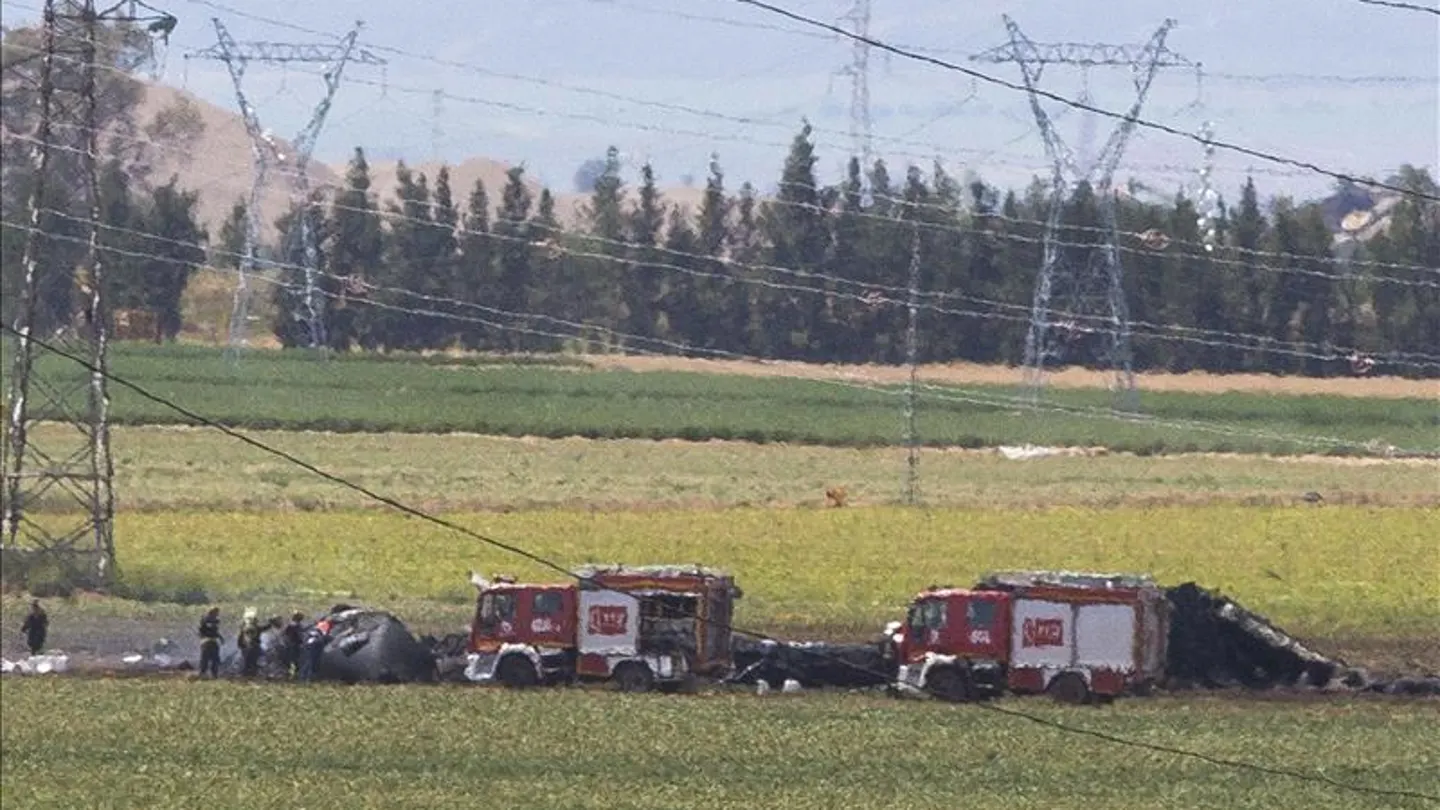 Accidente de avión en Sevilla Accidente de avión en Sevilla