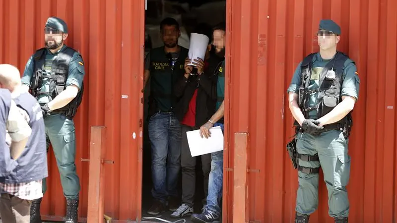 Operación policial en el polígono Cobo Calleja