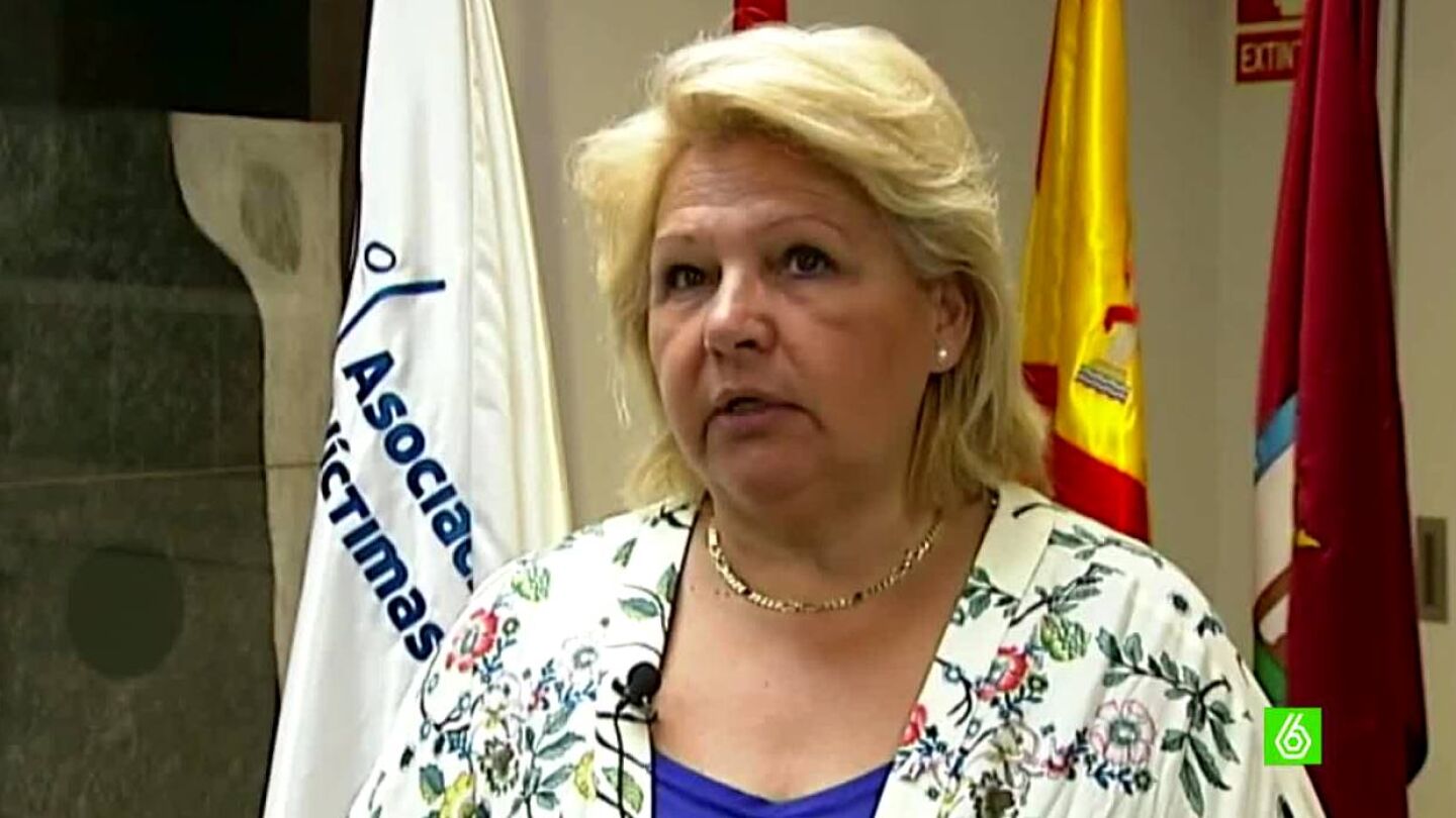 &Aacute;ngeles Pedraza, presidenta de la AVT