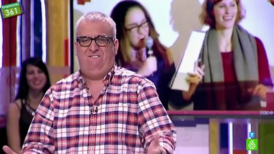 Leo Harlem en 'Zapeando' Leo Harlem en 'Zapeando'