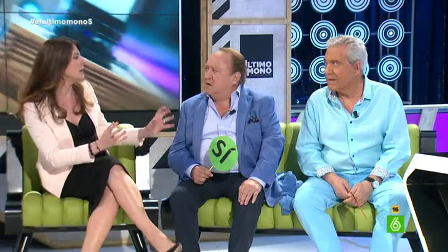 Valérie Tasso, Fernando Esteso y Andrés Pajares en 'El Último Mono' Valérie Tasso, Fernando Esteso y Andrés Pajares en 'El Último Mono'