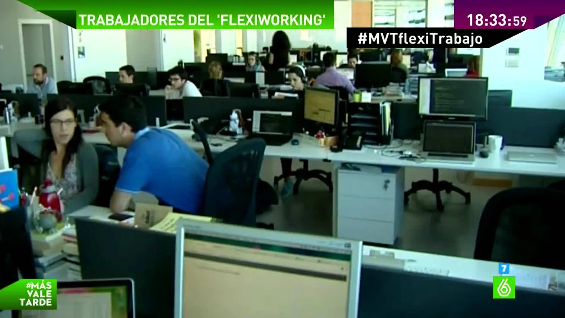 Trabajadores flexiworking