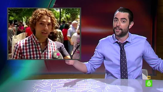 Dani Mateo y el doble de David Bisbal Dani Mateo y el doble de David Bisbal